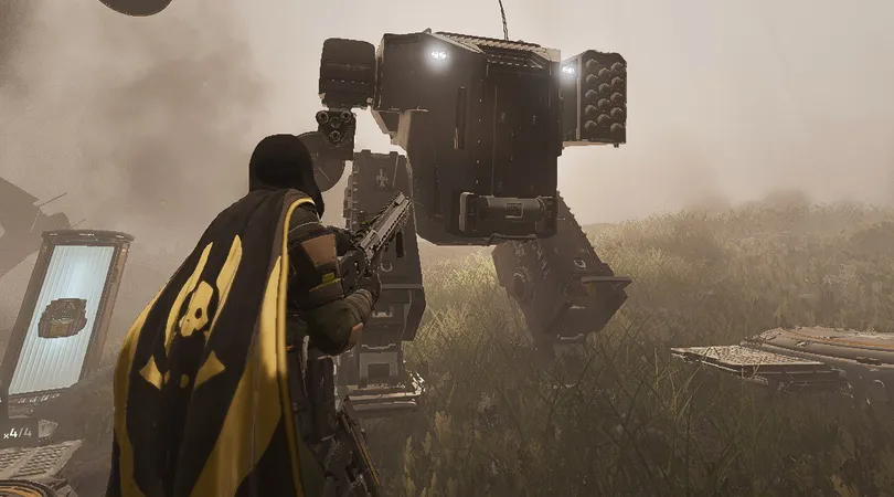 Helldivers 2 next mech, the Emancipator, has leaked