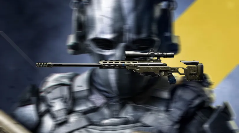 Image of XDefiant TAC-50 sniper rifle on blurred background
