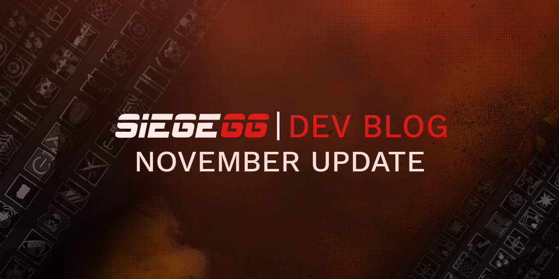 Dev Blog: November Update